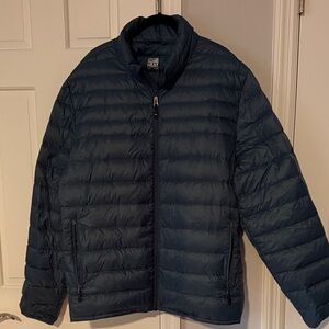 32 Degrees Men's Dark Blue Puffer Jacket